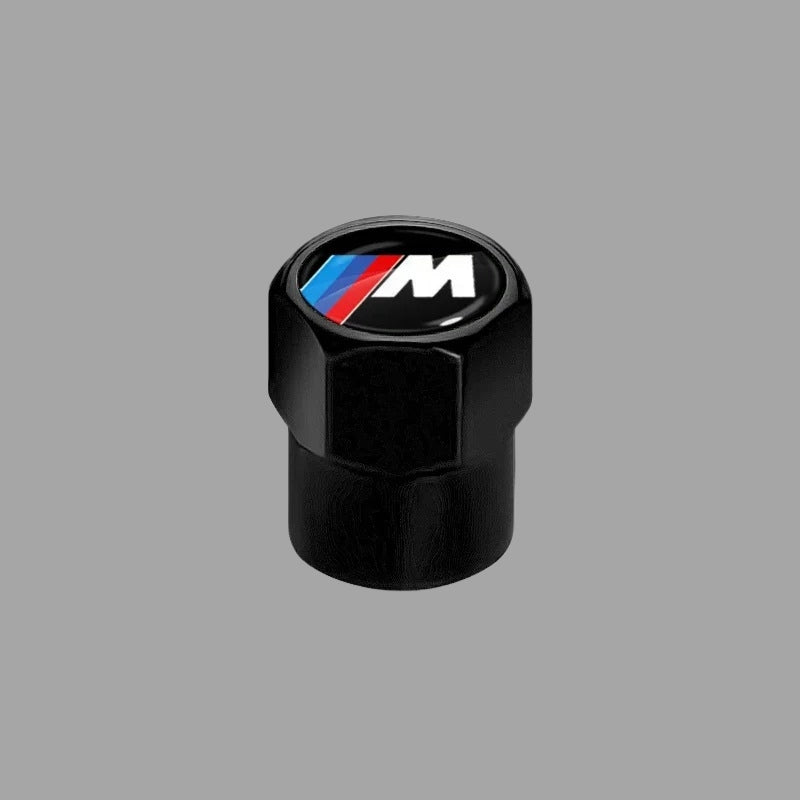 BMW Metal Tire Valve Caps – Defender Decorative Set of 4