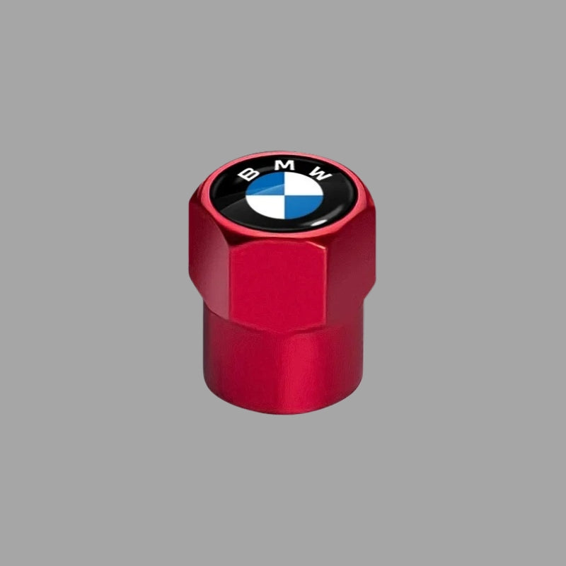 BMW Metal Tire Valve Caps – Defender Decorative Set of 4