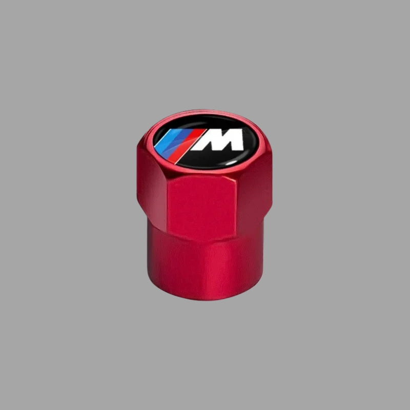 BMW Metal Tire Valve Caps – Defender Decorative Set of 4