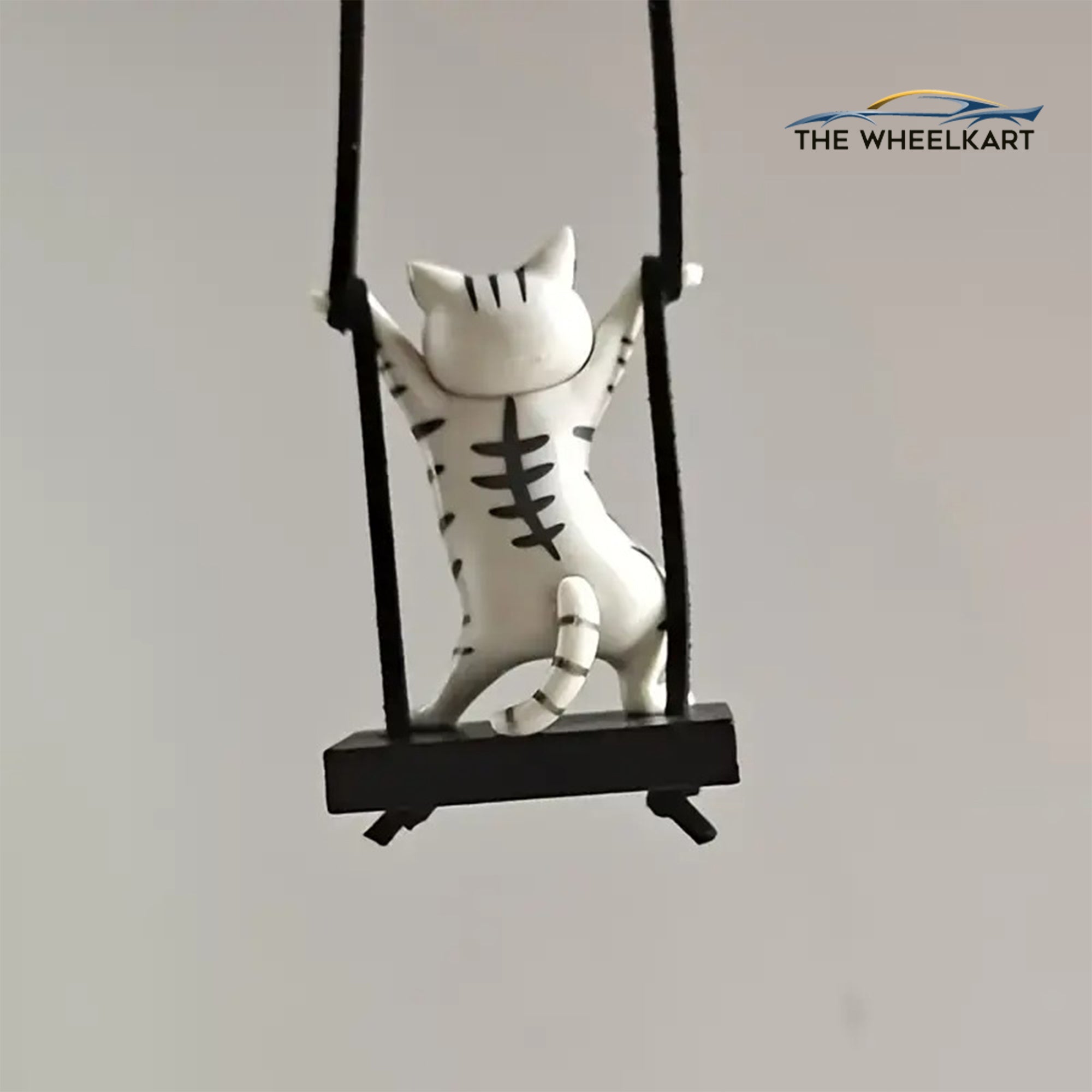 1pc Charming Cat Car Pendant, Cute Cat Dancing Cat