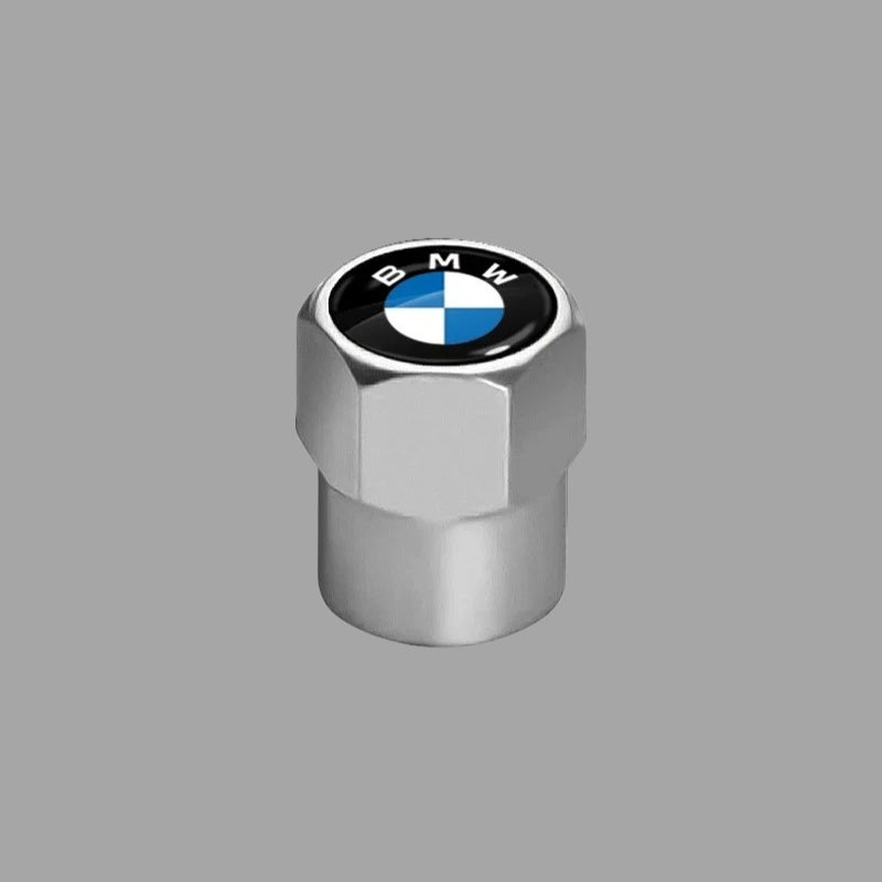 BMW Metal Tire Valve Caps – Defender Decorative Set of 4