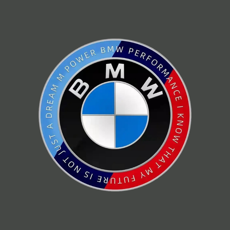 BMW Steering Wheel Emblem Stickers