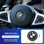 ملصقات شعار عجلة القيادة لسيارات BMW