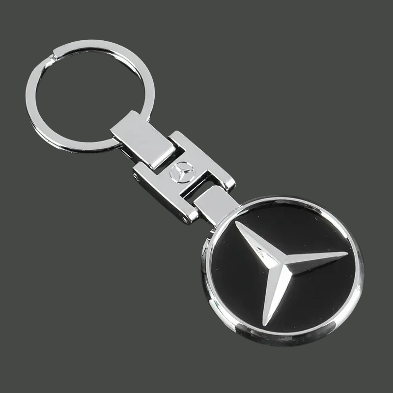 Metal Mercedes-Benz Keychain –  Logo Key Ring