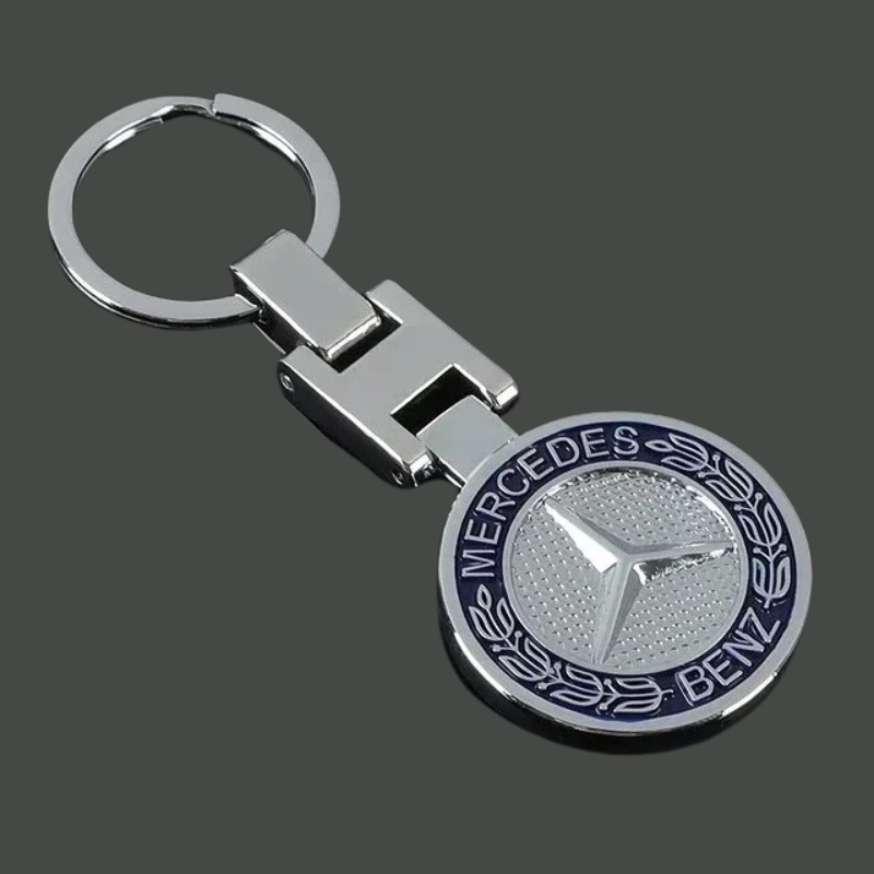 Metal Mercedes-Benz Keychain –  Logo Key Ring