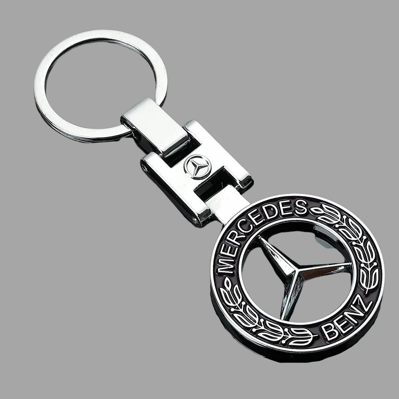 Metal Mercedes-Benz Keychain –  Logo Key Ring
