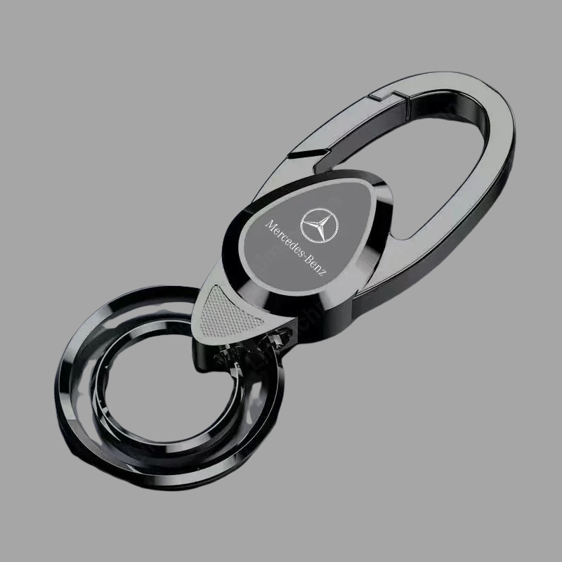 Mercedes-Benz Metal Keychain – Premium Logo Key Ring