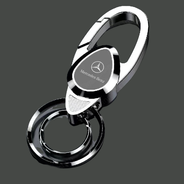 Mercedes-Benz Metal Keychain – Premium Logo Key Ring