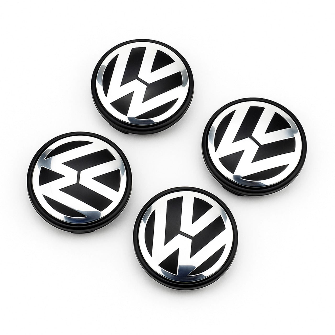 Volkswagen (VW) Wheel Centre Caps – 56 mm / 60 mm / 70 mm (Set of 4)