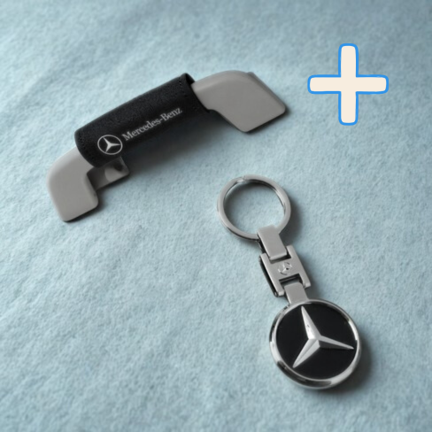 Bundle 1 - Mercedes  Keychain + Handle Covers