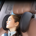 Ergonomic 360° Adjustable Car Cervical Pillow – Memory Foam Headrest with Side Pads