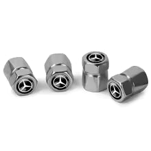 Mercedes Benz AMG 4Pcs Diamond shaped valve Alloy Car Wheel Tire Air Valve Caps Stem