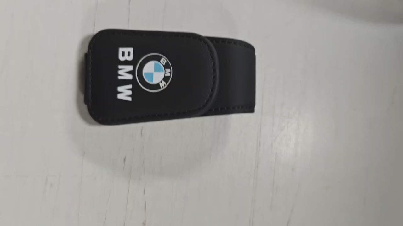 BMW Car Glasses Holder – Sunglasses & Card Clip for Sun Visor