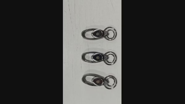 Mercedes-Benz Metal Keychain – Premium Logo Key Ring